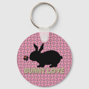 Bunny Love Keychain