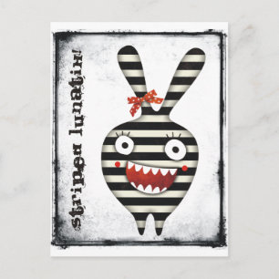 Bunny Love lunatiks! Postcard