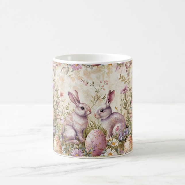 Bunny Love Moments: Floral Fantasy Edition Coffee Mug (Center)