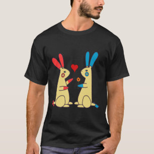 Bunny Love - Plusle and Minun  .png T-Shirt