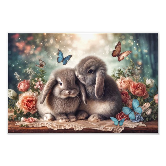 Bunny Love Print (Front)