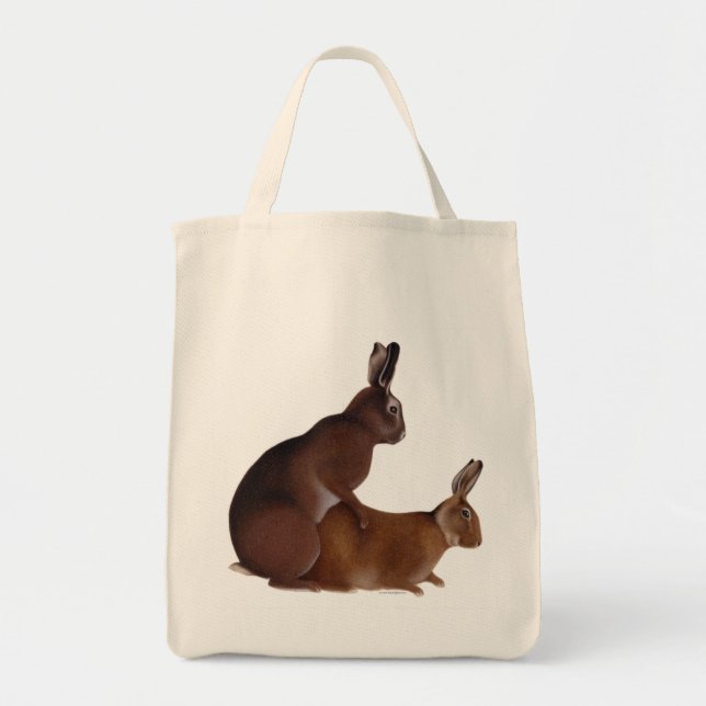 Bunny Love Tote Bag (Front)