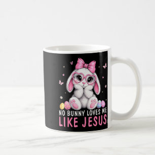 Bunny Loves Like Jesus Christian Kids Women Easter Coffee Mug