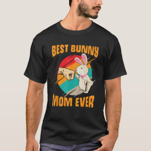 Bunny mama best bunny mum hoppy bunny T-Shirt