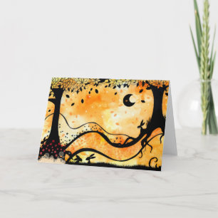 Bunny McGee - greeting card