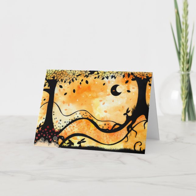 Bunny McGee - greeting card (Front)