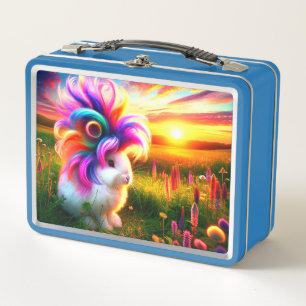 Bunny Metal Lunch Box