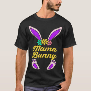 Bunny Mom Easter Bunny Easter friends Mommy Mother T-Shirt