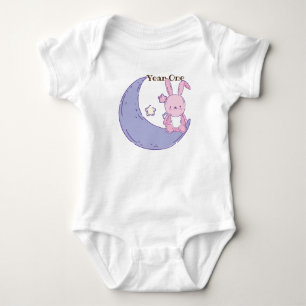 Bunny Moon T-Shirt Baby Bodysuit