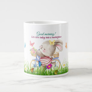 Bunny Morning Bike Mug