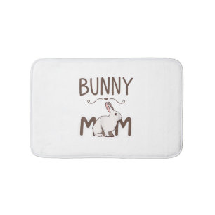 Bunny Mum Clothes Easter Outfit Hare Mothers Day G Bath Mat