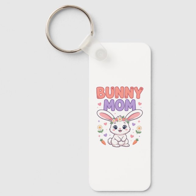 Bunny Mum Keychain (Front)