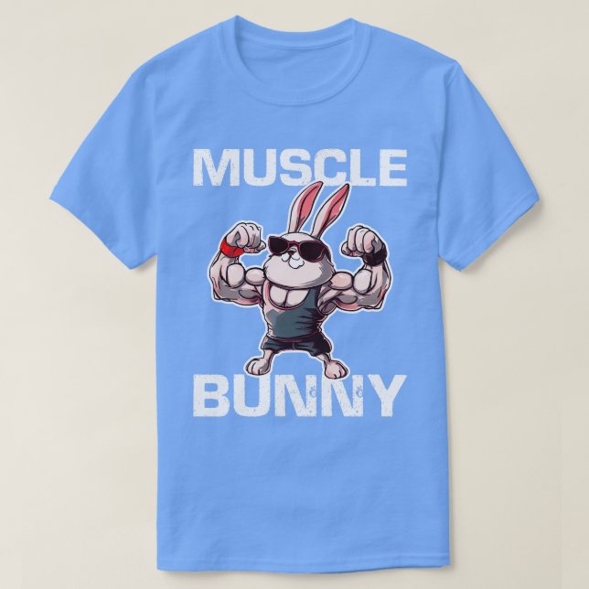 Bunny Muscle T-Shirt (Design Front)