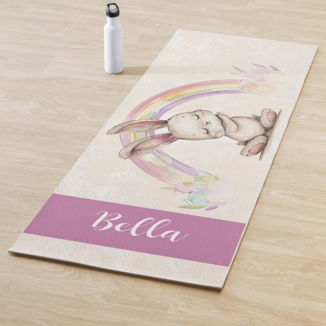 Bunny Namaste Children's Yoga Mat (In Situ)