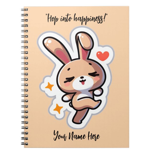 Bunny Notebook (Front)