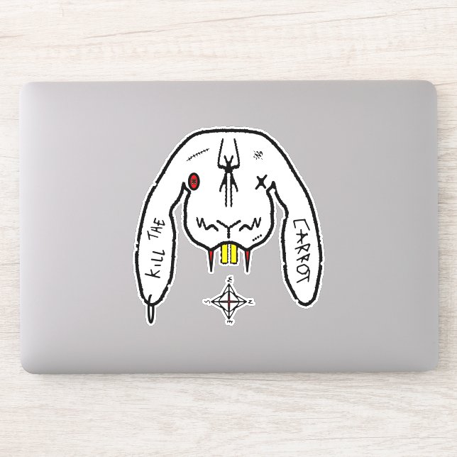 Bunny of Doom Funny Weird Rabbit (Computer)