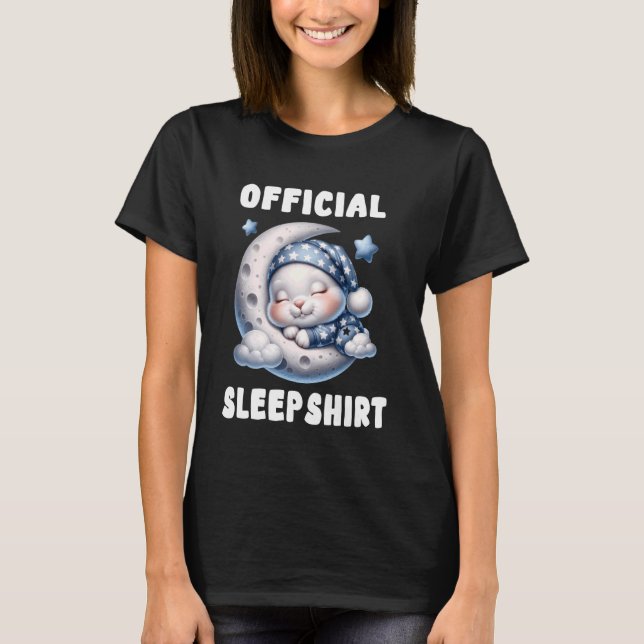 Bunny - Official Sleepshirt Pyjamas Nightgown T-Shirt (Front)