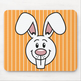 Bunny (Orange) Mousepad