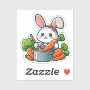 BUNNY. #Part2 / Sticker (bunny is coocking) #11