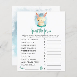 Bunny Party games   Price Guess Game