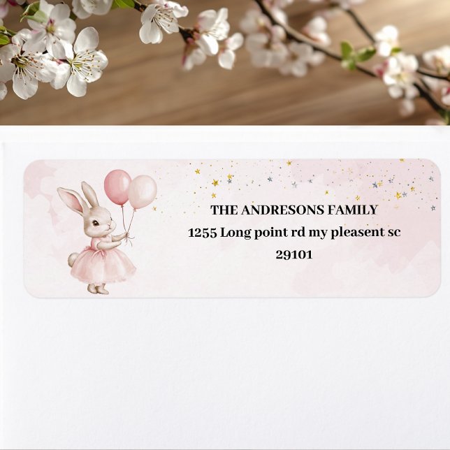  Bunny Pastel Pink Birthday (Creator Uploaded)