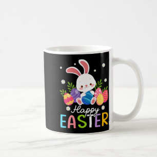 Bunny Pastel Spring Hunt Eggs Rabbit Happy Easter Coffee Mug