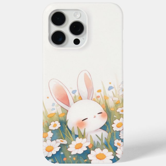 Bunny Peaceful Slumber Case-Mate iPhone Case (Back)
