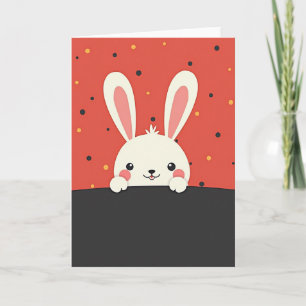 Bunny Peek A Boo Sweet Friend Card