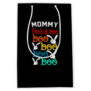 Bunny Peekaboo Game For Novelty Kids Adults Medium Gift Bag