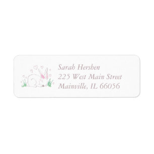 Bunny Rabbit Baby Shower Woodland Animals