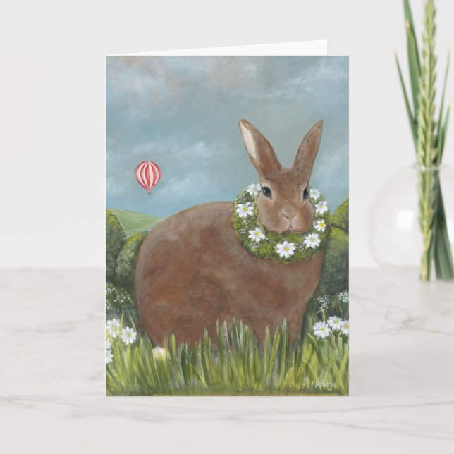 Bunny Rabbit Card (Front)
