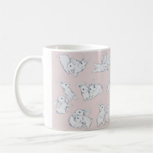 bunny rabbit coffee mug