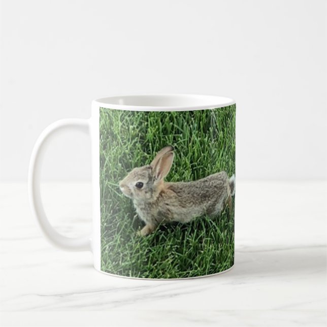 Bunny Rabbit Coffee Mug (Left)