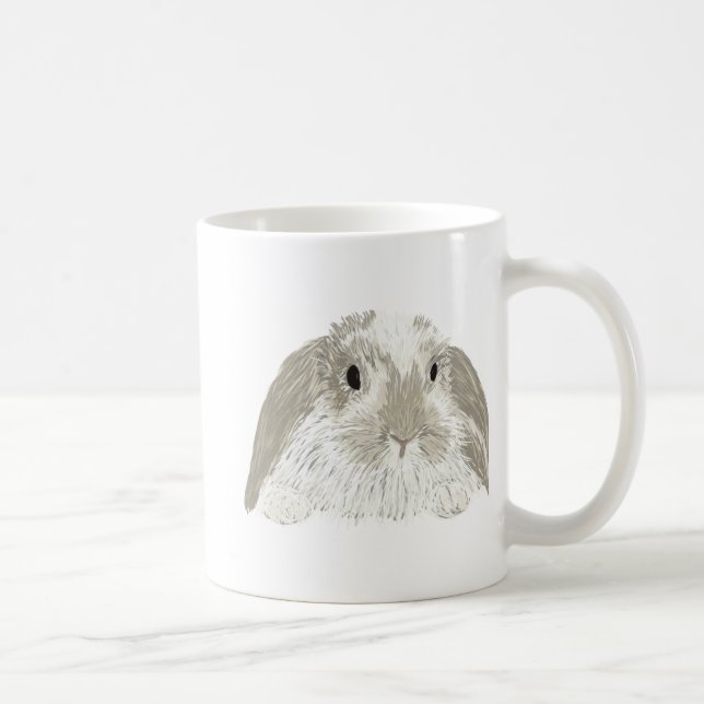 Bunny Rabbit Coffee Mug (Right)