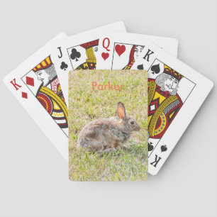 Bunny Rabbit - Easter - Wildlife - Animal Playing Cards