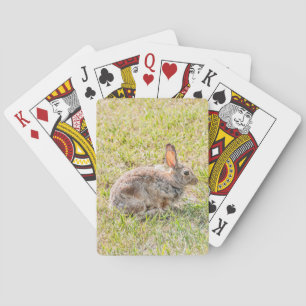 Bunny Rabbit - Easter - Wildlife - Animal Playing  Cards