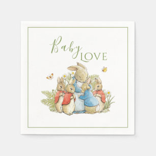 Bunny Rabbit Gender Neutral Shower Napkin