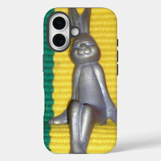 Bunny - Rabbit in Rasta Colours: A Touch of Groovy iPhone 16 Case