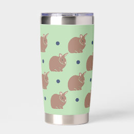 Bunny Rabbit  Insulated Tumbler