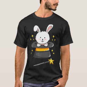 Bunny Rabbit Magic Wand Magician Wizard Witcher Gi T-Shirt