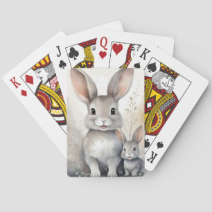 Bunny Rabbit Playing Cards