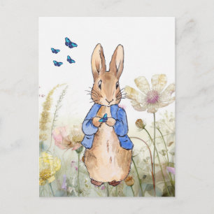 Bunny rabbit postcard