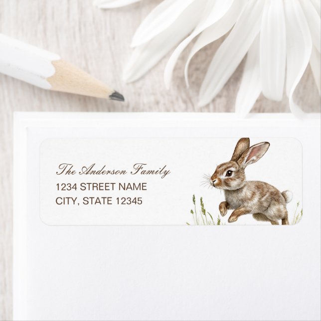 Bunny Rabbit Return Address (Insitu)