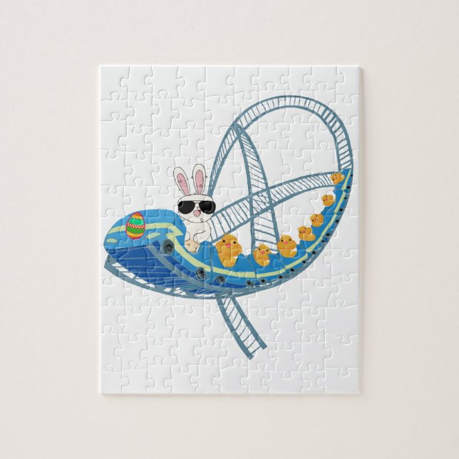 Bunny Rabbit Roller Coaster Puzzle (Vertical)
