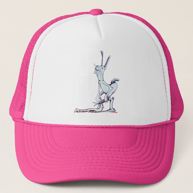 Bunny Rabbit Trucker Hat (Front)