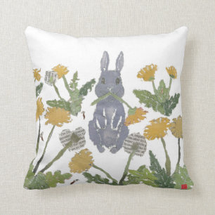Bunny, Rabbit, Woodland Cushion