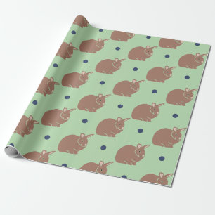 Bunny Rabbit Wrapping Paper