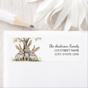 Bunny Rabbits Return Address