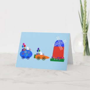 Bunny Race Cars #1 Card