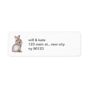 Bunny Return Address Labels